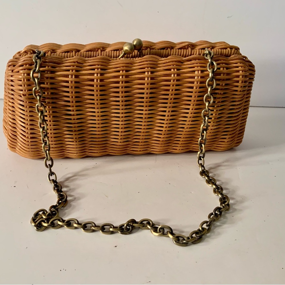 Vintage..SAVOR…woven bag
